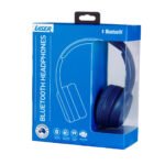 Laser Foldable Bluetooth Headphones with Mic (Navy Blue) - Image 2