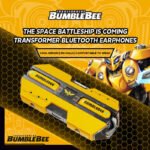 Transformers TF-T01 True Wireless Bluetooth Earbuds (Bumblebee Yellow) - Image 3