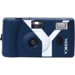 Yashica MF-1 Snapshot Reusable 35mm Film Camera Set (Prussian Blue) - Image 2
