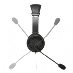 Kensington Hi-Fi Headphones With Microphone Headset Black - Image 4
