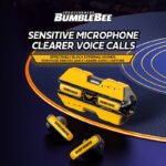Transformers TF-T01 True Wireless Bluetooth Earbuds (Bumblebee Yellow) - Image 5