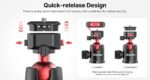 Ulanzi TT31 Claw Quick Release Camera Tripod & Monopod T050CNB1 - Image 4
