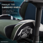 TTRacing Surge X Air Threads Fabric Gaming Chair - Kakashi Edition - Image 4