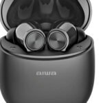 AIWA In-Ear Gelstem Bluetooth Earbuds (Black) - Image 3