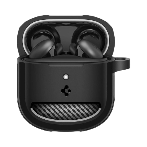 239a1e6dc0ea42c89a2eb569aceeedcc.png Spigen Google Pixel Buds 2a Rugged Armor Case (Black) - Image 1