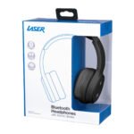 Laser Foldable Bluetooth Headphones with Mic (Black) - Image 7