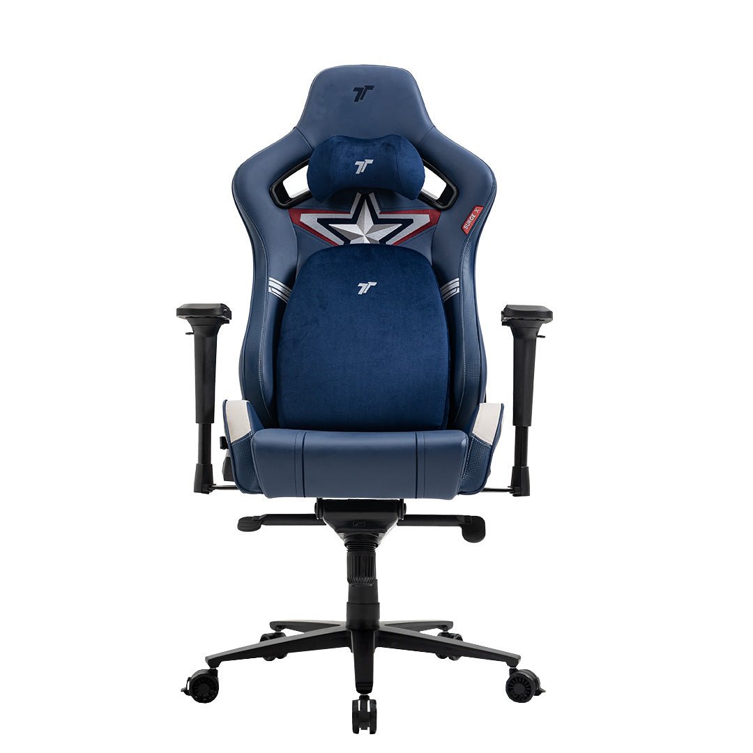 269c2a5cb2ea410dbd5bc9ba0f59c8c2.jpg TTRacing Surge X Gaming Chair - Captain America Edition - Image 1