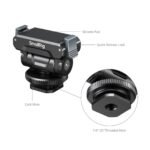 SmallRig Quick Release Support for DJI Osmo Action 5 Pro / 4 / 3 with Cold Shoe Adapter 5436 - Image 3