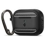 Spigen AirPods Pro 3 Rugged Armor Case (Black)