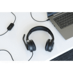 Kensington H1000 USB-C On-Ear Headset Headphones Black - Image 10