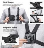 Ulanzi CM028 Go-Quick II Magnetic Chest Mount for GoPro/Phone - Image 3