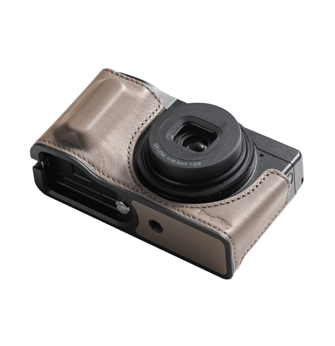 340fd3bf846c4a20859f349ecb7d7732.png SmallRig Leather Case Kit for RICOH GR IV / GR III / GR IIIx / GR III HDF / GR IIIx HDF (Grey) 5677 - Image 1