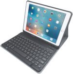Laser iPad 10.2'' Keyboard Case with Integrated Bluetooth & Stand (Black)