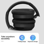 Silcron Active Noise Cancelling Bluetooth Headphones (Black) - Image 9