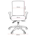 Buro Tidal Mesh High Back Chair Without Arms Black - Image 3