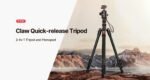 Ulanzi TT31 Claw Quick Release Camera Tripod & Monopod T050CNB1 - Image 2