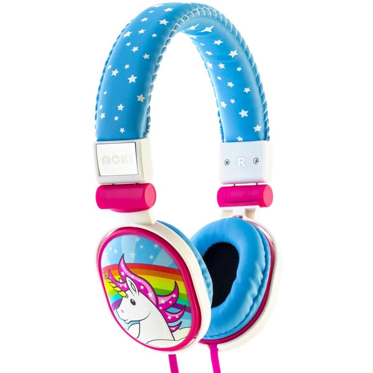 410951-Product-0-I-637178095846236143.jpg Moki Poppers Kids Over-Ear Headphones (Unicorn) - Image 1