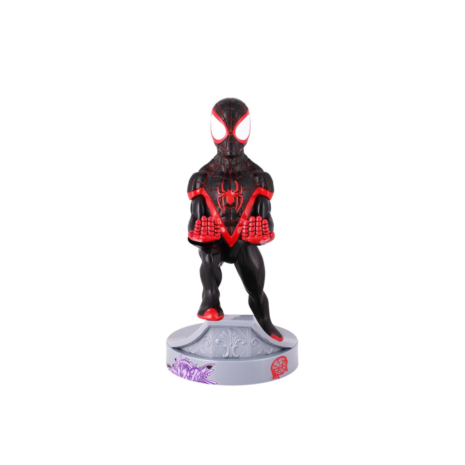 470722-Product-0-I-637741474958851895.jpg Marvel: Miles Morales Cable Guys Original Controller and Phone Holder - Image 1