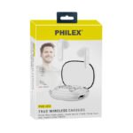 Philex True Wireless Earbuds with Charging Case And LED Display 300mAh (White) - Image 3