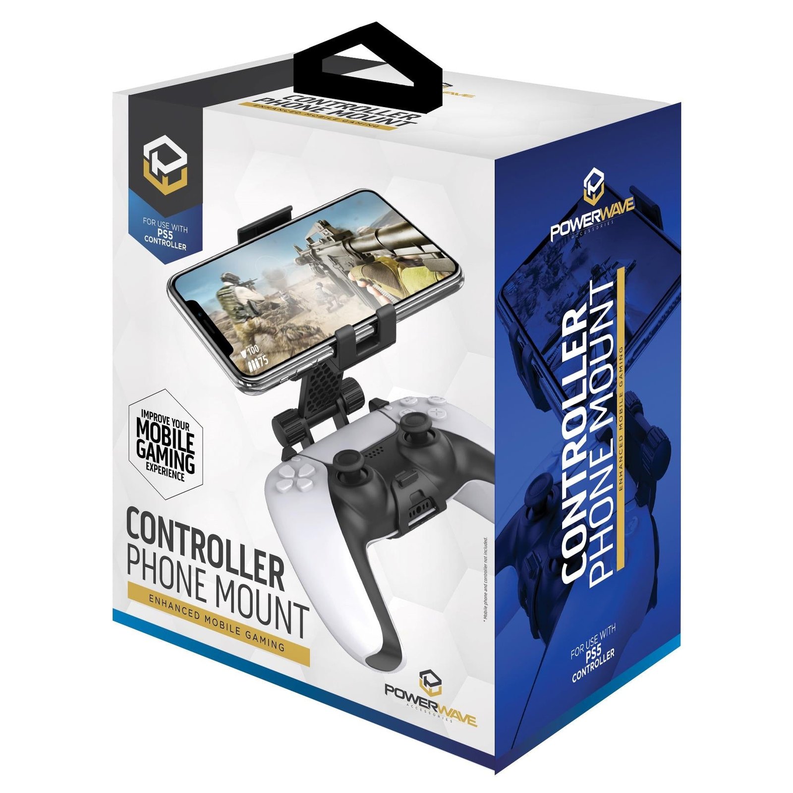 481960-Product-0-I-637897647177218823.jpg Powerwave Controller Phone Mount for PlayStation 5 - Image 1