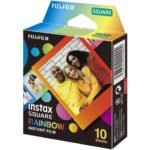 Fujifilm Instax Square Film Rainbow (10 Pack)