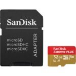 Sandisk Extreme Plus micro SDHC 32GB Memory Card - Image 3