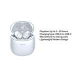 AIWA In-Ear Gelstem Bluetooth Earbuds (White) - Image 2