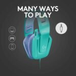 Logitech G335 Wired Gaming Headset (Mint) - Image 3