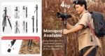 Ulanzi TT31 Claw Quick Release Camera Tripod & Monopod T050CNB1 - Image 5