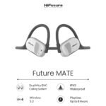 HiFuture FutureMate Open Ear Air Conduction Headphones ENC (Grey/White) - Image 5