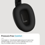 Silcron Active Noise Cancelling Bluetooth Headphones (Black) - Image 7