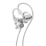 FiiO JD1 Silver In-Ear Earphones (Connector: 0.78mm / 2pin - Termination: 3.5mm)
