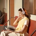 Laser Active Noise Cancelling Bluetooth Headphones (Pink) - Image 7