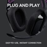 Logitech G535 LIGHTSPEED Wireless Gaming Headset (Black) - Image 4