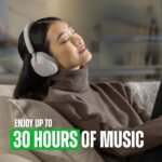 Sony WH-1000XM5 Premium Noise Cancelling Wireless Over-Ear Headphones (Silver) - Image 11