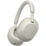 Sony WH-1000XM5 Premium Noise Cancelling Wireless Over-Ear Headphones (Silver) - Image 6