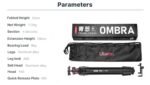 Ulanzi Ombra YING Travel Tripod (Black) - Image 10