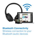 Laser ANC Bluetooth Headphones (Black) - Image 7