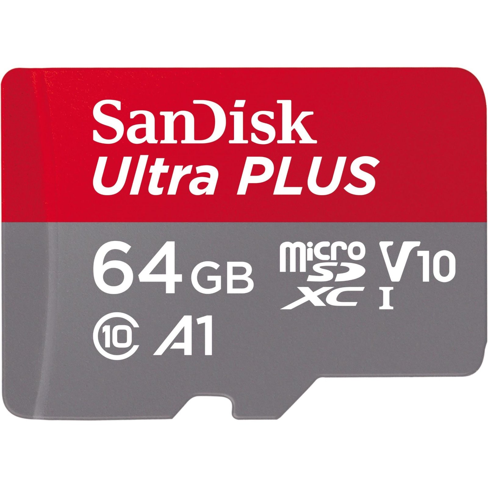 609361-Product-0-I-638085348440642280.jpg SanDisk Ultra Plus microSDXC 64GB Memory Card - Image 1