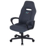ONEX STC Compact S Series Gaming/Office Chair (Graphite) with Short pile Linen Fabric - Image 2