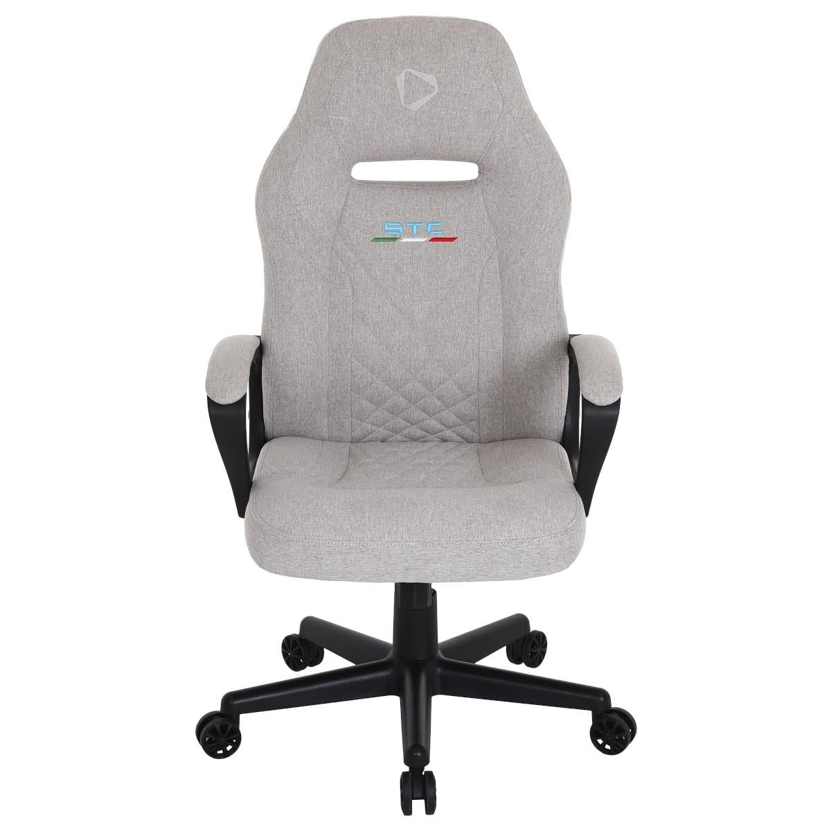 610783-Product-0-I-638065187840830433.jpg ONEX STC Compact S Series Gaming/Office Chair (Ivory) with Short pile Linen Fabric - Image 1