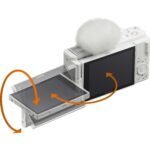 Sony CyberShot ZV-1F 4K Vlog Camera (White) - Image 4