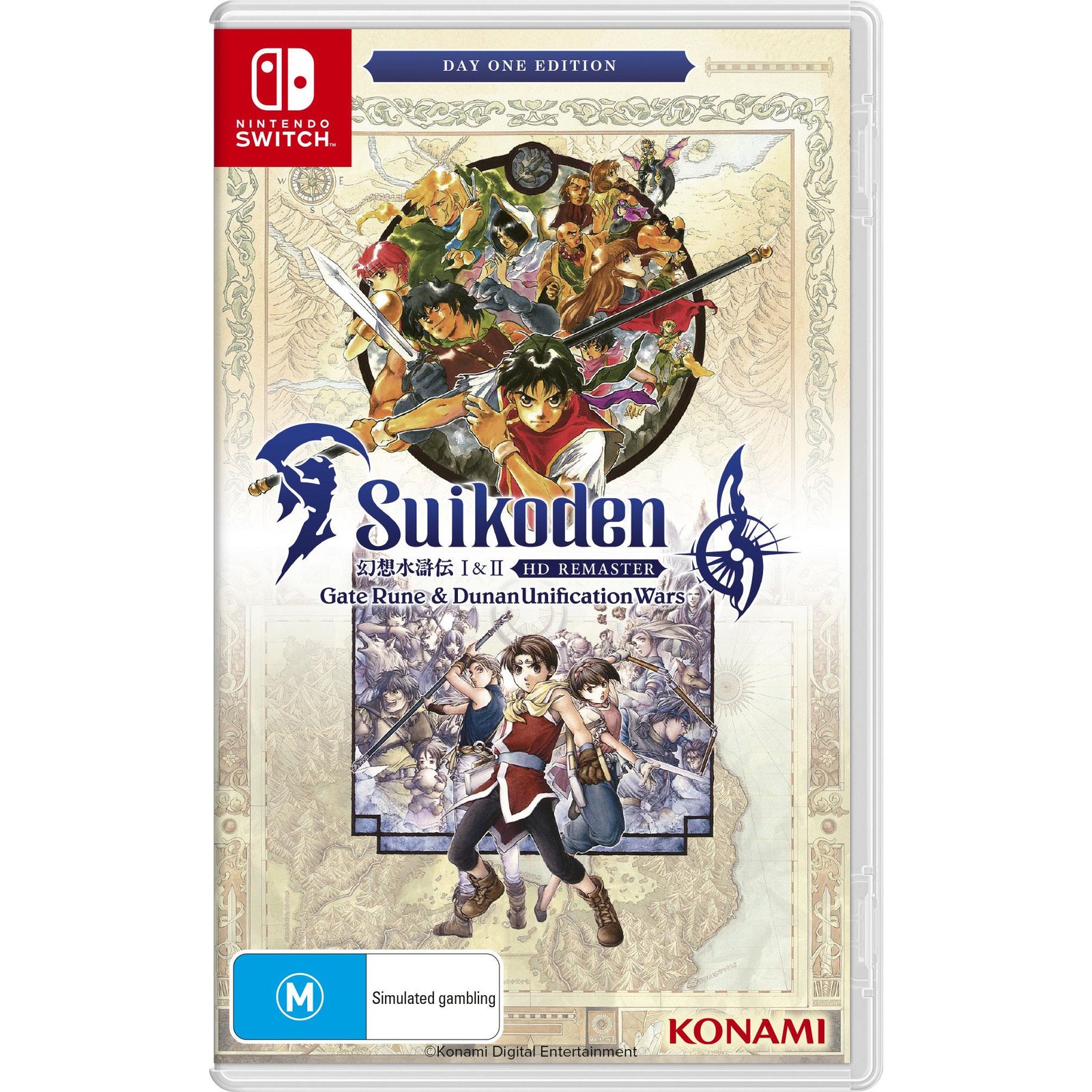 615392-Product-0-I-638604915004535246.jpg Suikoden I & II HD Remaster: Gate Rune & Dunan Unification Wars Day One Edition - Image 1