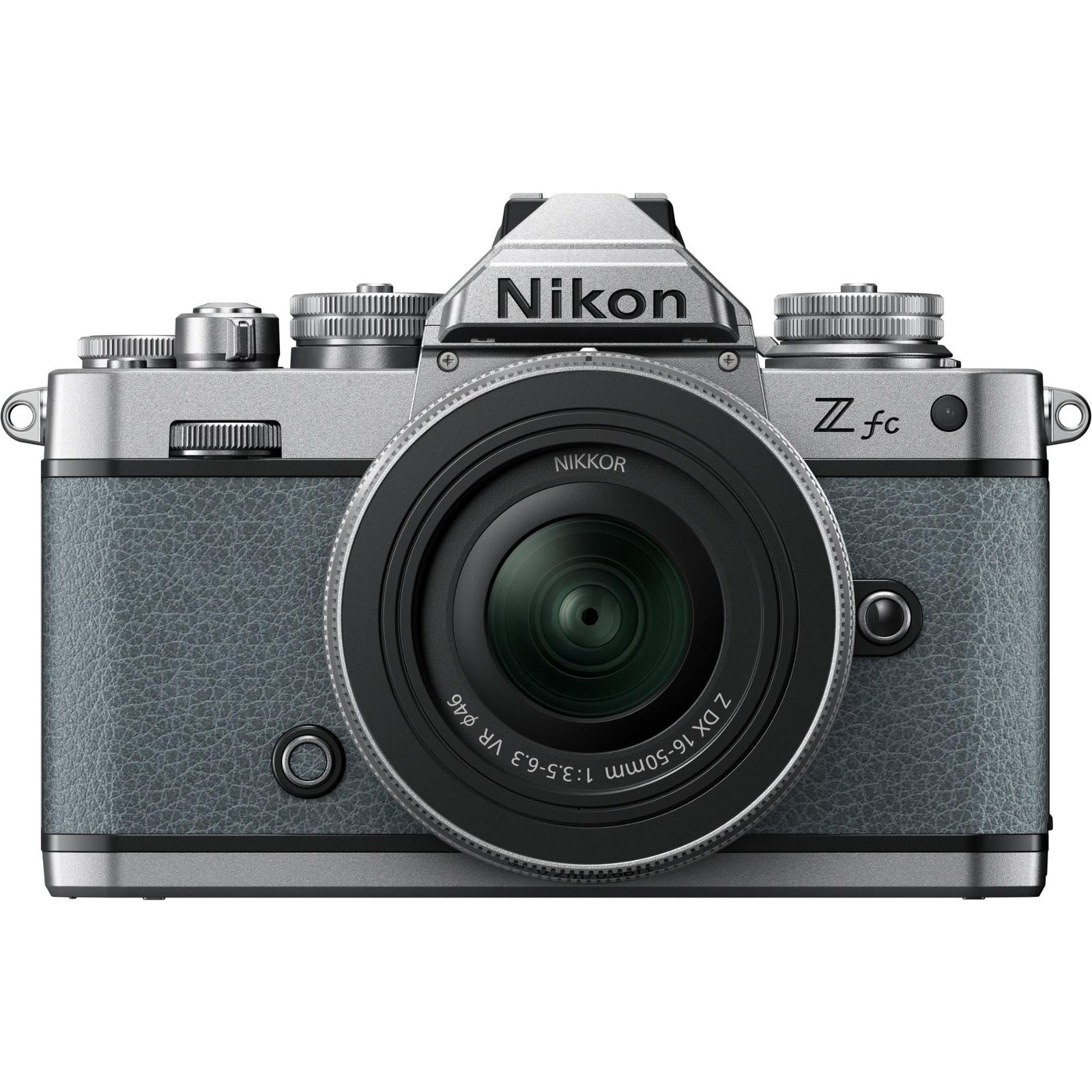 617452-Product-0-I-638036078840706647.jpg Nikon Z fc Mirrorless Camera with Nikkor Z 16-50mm Lens (Chalk Blue) - Image 1
