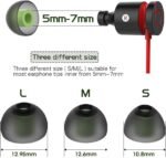 New Bee Silicone Premium Universal Earbud Tips (6 Pairs - S/M/L) - Image 3