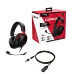 HyperX Cloud III Gaming Headset (Black-Red) - Image 7