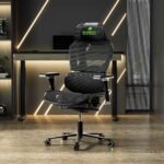 Eureka GC05 Typhon Series Ergonomic Mesh Gaming / Office Chair (Black/Green) - Image 6