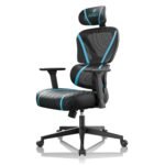 Eureka GC06 NORN Series Ergonomic Gaming / Office Chair (Black/Blue) - Image 2