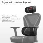 Eureka GC06 NORN Series Ergonomic Gaming / Office Chair (Black/Blue) - Image 7