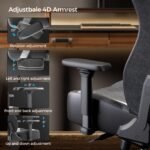 Eureka GC08 Python II Series Ergonomic Chair (Black/Blue) - Image 4